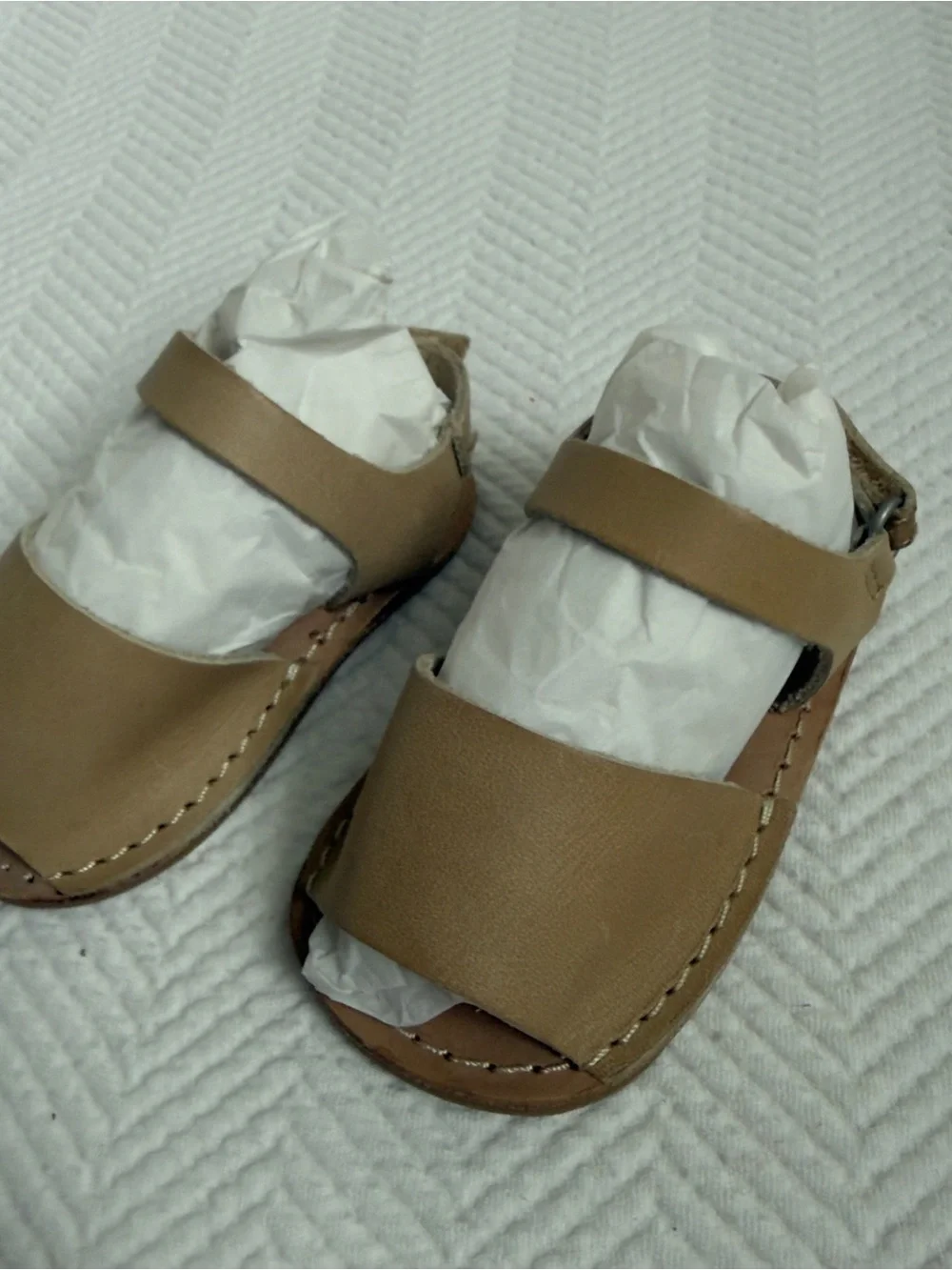 NWT Zara Baby Sandals, Size 3-6 Months